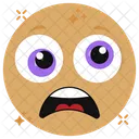 Astonished Emoticon  Icon