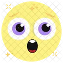 Astonished Emoticon  Icon