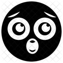 Astonished Emoticon  Icon