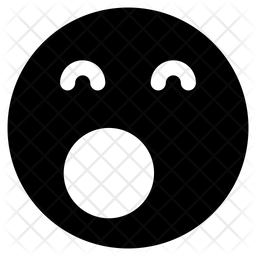 Astonished Face Emoji Icon