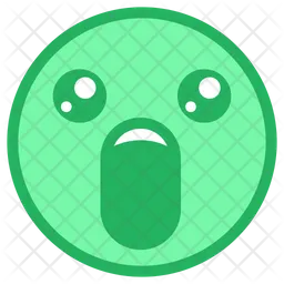 Astonished Face Emoji Icon