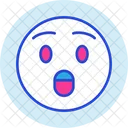 Astonished Face Emoji  Icon