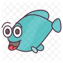 Astonished Fish  Icon