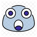 Surprised Face Emoji Icon