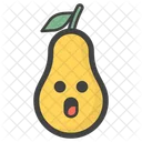 Emoji Pear Emoticon Emotion Icon