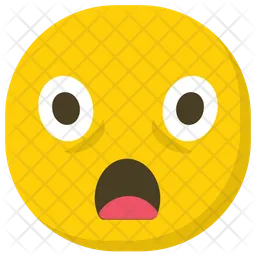 Astonished Smiley Emoji Icon