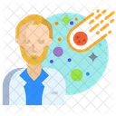 Astro Physicist Physicist Astrophysics Icon