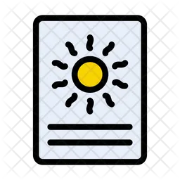 Astrology Card  Icon