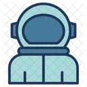 Space Astronaut Helmet Icono