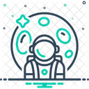Astronaut Space Conquest Icon