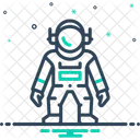 Astronaut Galaxy Astronomy Icon