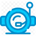 Astronaut Helmet Space Icon