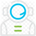 Astronaut Space Traveler Icon
