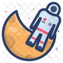 Astronaut Astronomy Space Man Icon