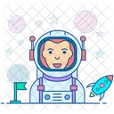 Astronaut Spaceman Cosmonaut Icon