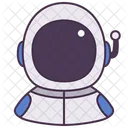 Astronaut Man Avatar Icon