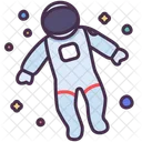Astronaut Gravity Observation Icon