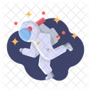 Astronaut Galaxy Space Icon