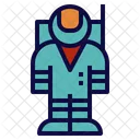 Astronaut Space Explore Icon