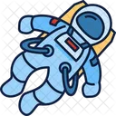 Astronaut Spaceship Satellite Symbol