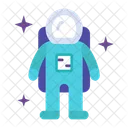 Spaceman Spacesuit Astronomy Icon