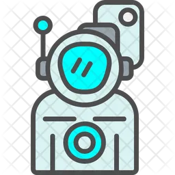 Astronaut Camera  Icon