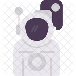 Astronaut Camera  Icon