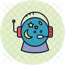 Astronaut helmet  Icon