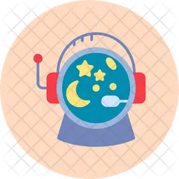 Astronaut helmet  Icon