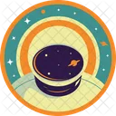 Astronaut Helmet Badges  Icon