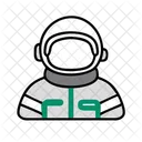 Astronaut Education Learning Icon