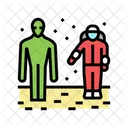 Astronaut Raumschiff Raumfahrzeug Symbol