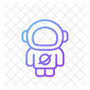 Astronaut Moon Galaxy Icon