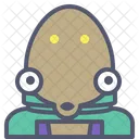 Astronaut octopus  Icon