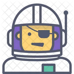 Astronaut pirate  Icon