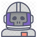 Astronaut Skull Skull Astronaut Skull Icon