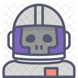 Astronaut skull  Icon