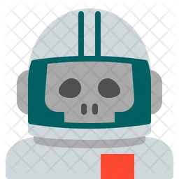 Astronaut skull  Icon