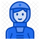Astronaut-space-woman-occupation-female  Icon