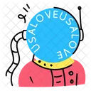 Space Traveler Astronaut Cosmonaut Icon