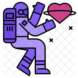 Amor astronauta  Icono