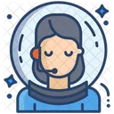 Astronauta feminina  Ícone