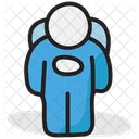 Astronauta Cosmonauta Explorador Espacial Icon