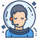 Astronauta Masculino Ícone