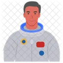 Astronaute Masculin Male Homme Icône