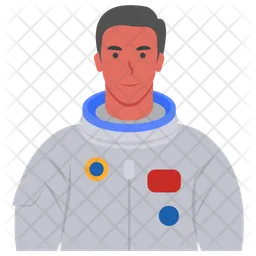 Astronaute masculin  Icône