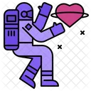 Astronautenliebe  Symbol