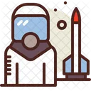 Astronautenrakete  Symbol