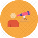 Astronomer Telescope Astronomy Symbol