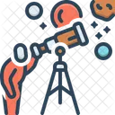 Astronomer Stargazer Celestial Icon